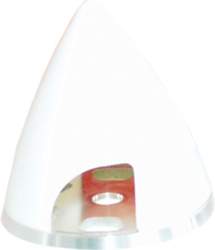 Planet Hobby Alloy Base 2" Spinner (White). HALF PRICE!