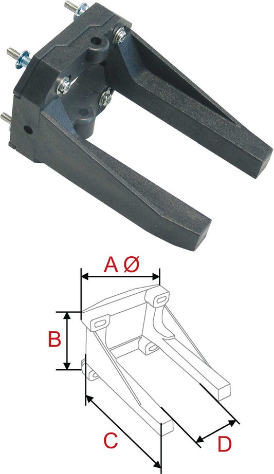 Planet Hobby Variable Engine Mount - 120/180 Size