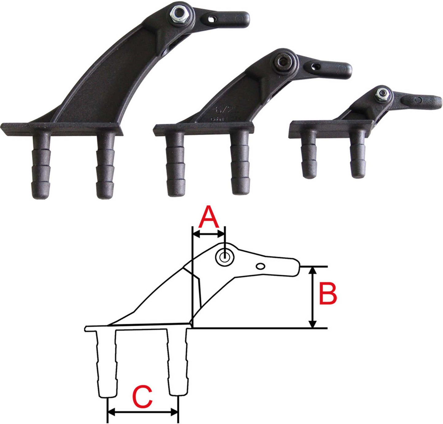 Gabriel Ball Joint Control Horn 20mm M3 (#992711)