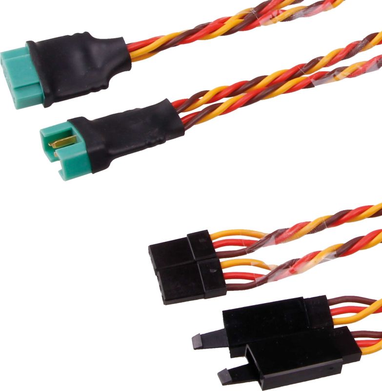 2 x Robbe MPX 2 Servo Wing Connectors (2 Pair - Left & Right Wing)