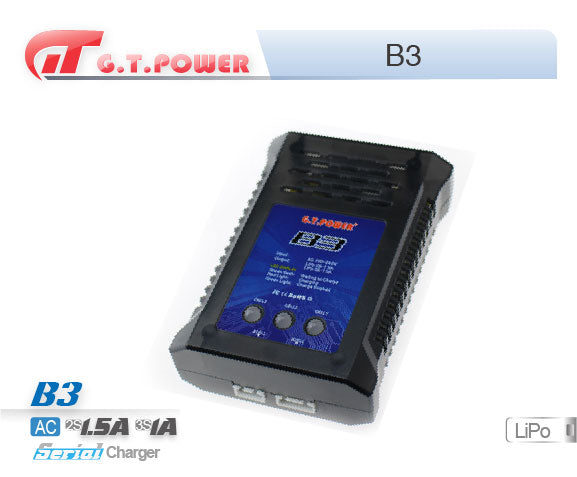 GT Power B3 2-3S LiPo AC Charger