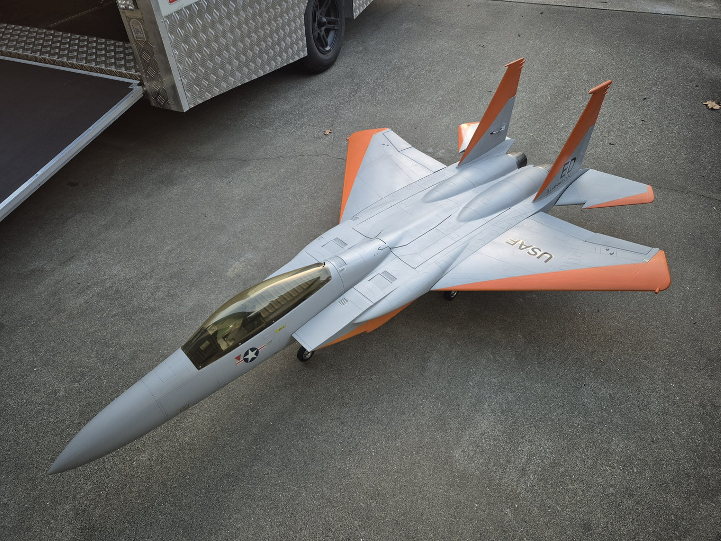 Skymaster F15 (1/9.5) w/JP ER-120 Electric Retracts. RX Ready!