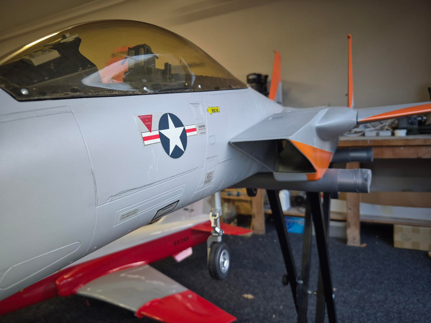 Skymaster F15 (1/9.5) w/JP ER-120 Electric Retracts. RX Ready!