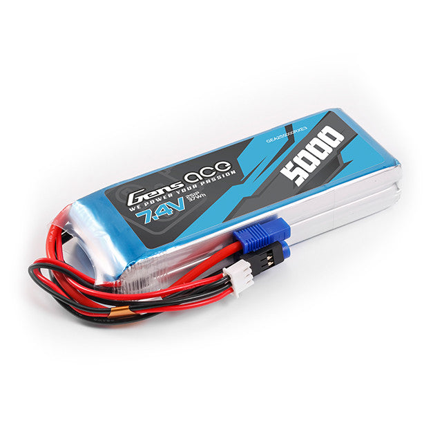 Gens Ace 5000 2s LiPo RX