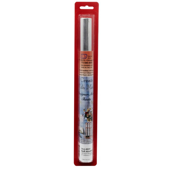 K&S 30" x 12" Soft Aluminium - 36 Gauge 0.005" (0.127mm)