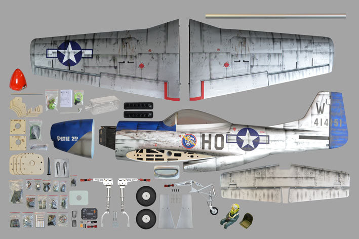 Phoenix Models 60cc Mustang P51 - PH205