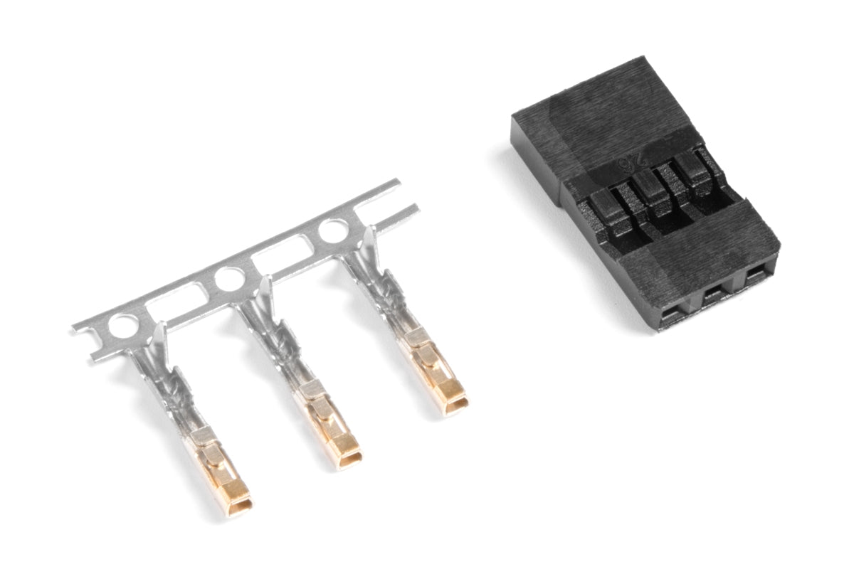 KAVAN M/F JR Universal Servo Connectors (10pce Male/10pce Female)