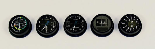 Aero Cockpit 1/5 Scale Instruments (6pce)