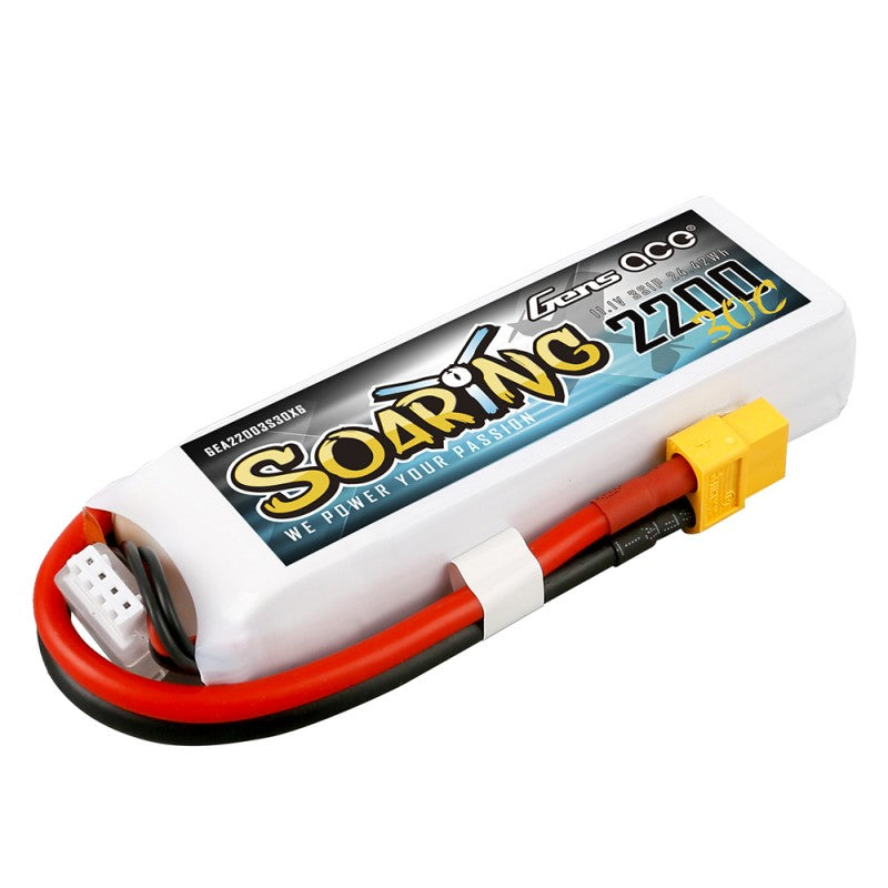 Gens Ace 3s LiPo 2200mAh 30c