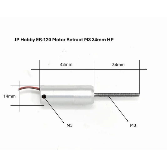 JP ER120 M3 34mm Accuator