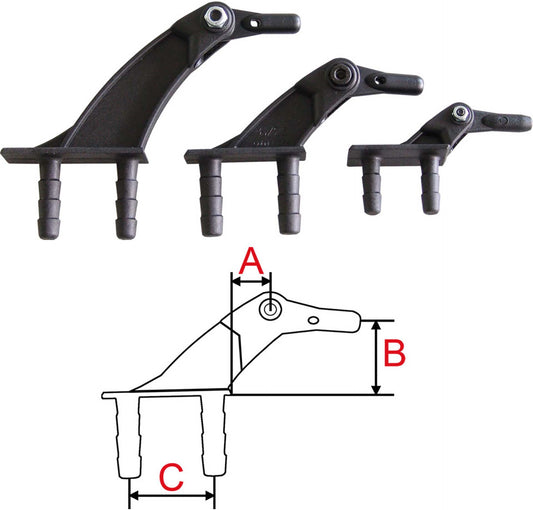 Gabriel Ball Joint Control Horn 27mm M3 (#992712)
