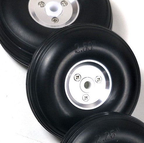 Planet Hobby 3.25" Alloy Hub Wheels (2pce)