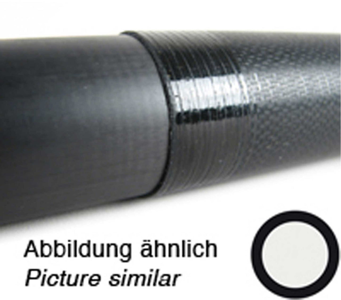Carbon Fibre Wing Tube 30mm x 700mm With Outer Pocket (Top Model)
