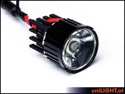 Unilight 8w 22mm Spot/Landing White w/Integrated Temp Fuse (for continuous load operation)