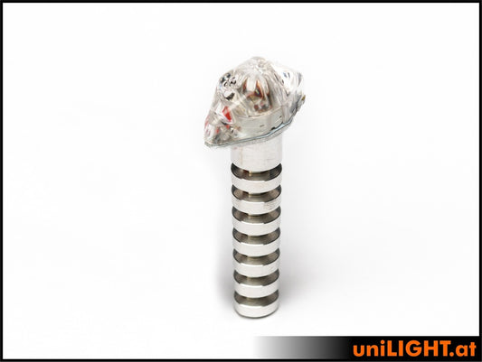 Unilight 8mm MINI Strobe Light, 8Wx2 - White