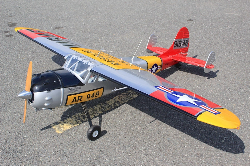 NEW! Seagull 30-40cc Cessna 195 - Civilian or USAF Scheme. INDENT ORDER NOW!