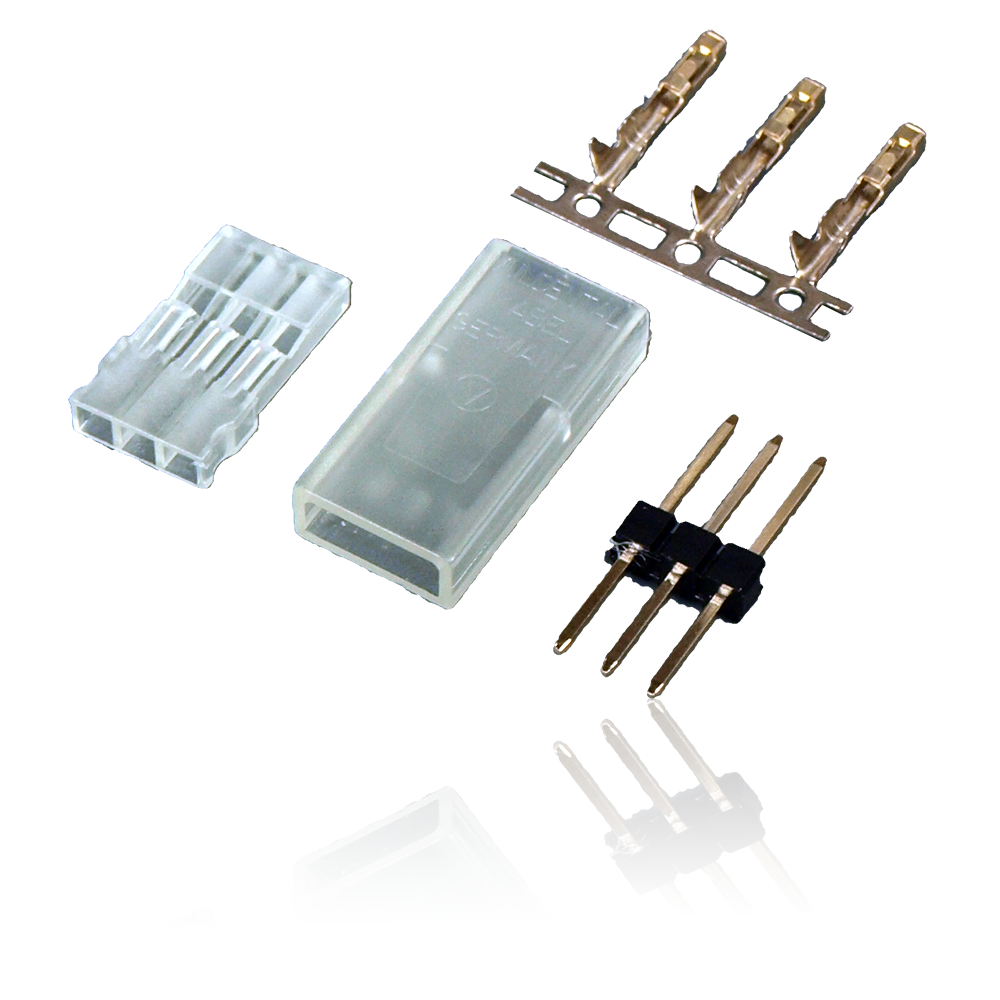 Powerbox Systems 10 Male & 10 Female Universal Servo Connectors (20)