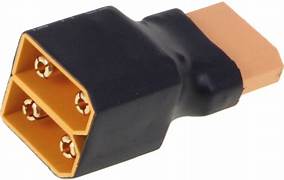 Parallel XT-90 Adapter (1xFemale to 2xMale)