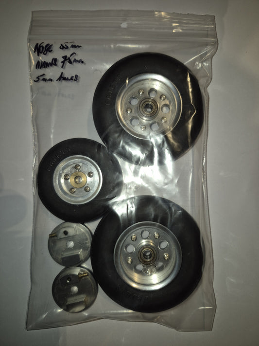 FB Jets Wheels - 75mm Mains & 55mm Nose